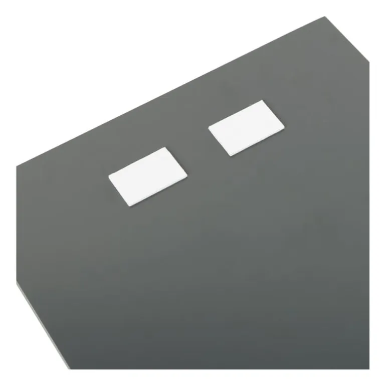 Plakspiegel - rechthoekig - 105x27cm