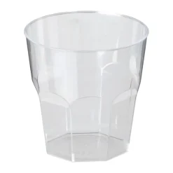Plastic glazen - 160 ml - set van 12