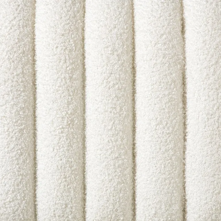 Poef Naomi - wit - 41x42x30 cm