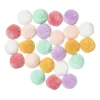 Pompoms mix - 24 stuks - 18x12x3 cm