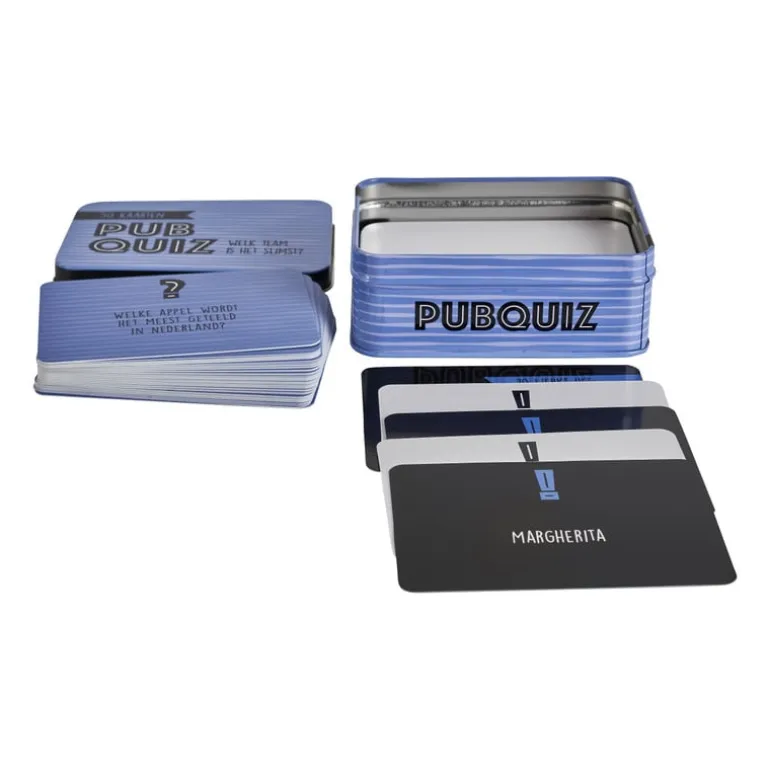 Pubquiz in blik - 50 kaarten
