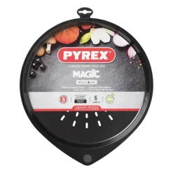 Pyrex pizzaplaat magic - zwart - Ø30 cm