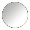 Ronde spiegel - ø50 cm - goud metalen lijst