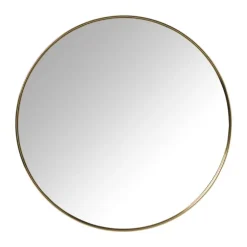 Ronde spiegel - ø50 cm - goud metalen lijst