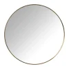 Ronde spiegel - ø70 cm - goud metalen lijst