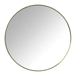Ronde spiegel - ø70 cm - goud metalen lijst