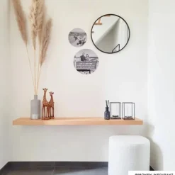 Ronde spiegel - ø40 cm - metalen lijst