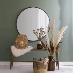 Ronde spiegel - ø70 cm - metalen lijst