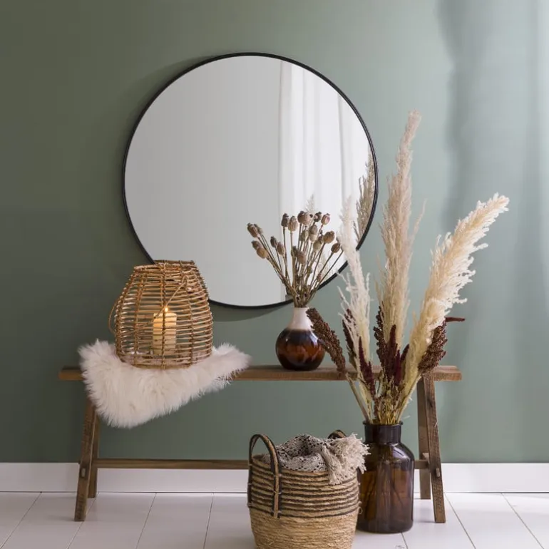 Ronde spiegel - ø70 cm - metalen lijst