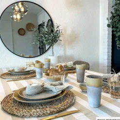 Ronde spiegel - ø60 cm - metalen lijst