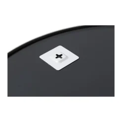 Ronde spiegel met beige lijst - ø70 cm