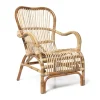 Rotan fauteuil Bandung - naturel - 83x69x84 cm