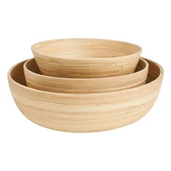 Schaal bamboe - ⌀20 cm