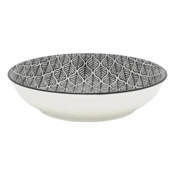 Schaal black print - diverse varianten - ø14x3.5 cm