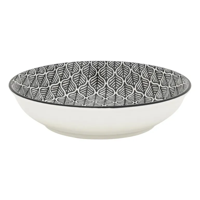 Schaal black print - diverse varianten - ø14x3.5 cm