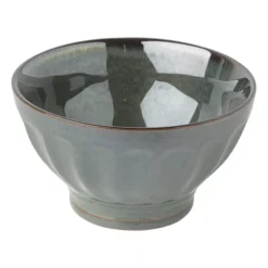 Schaal facet - groen - ⌀13x7.5 cm