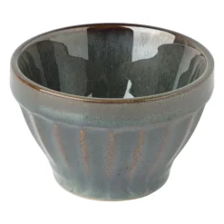 Schaal facet - groen - ⌀9x5.7 cm