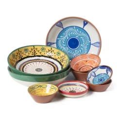 Schaal Fiesta - oranje - 15 cm