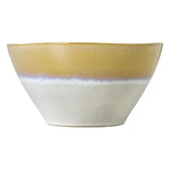 Schaal roots - oker - ø15.7x8.2 cm