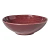 Schaal Toscane - bordeauxrood - ø24x7.5 cm