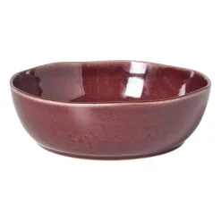 Schaal Toscane - bordeauxrood - ø22.8x7 cm