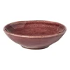 Schaal Toscane - bordeauxrood - ø11.8x2.5 cm