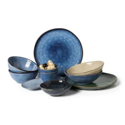 Schaal Toscane - donkerblauw - ø11x6.5 cm