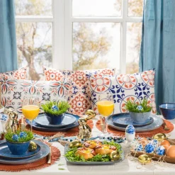 Schaal Toscane - donkerblauw - ø11x6.5 cm