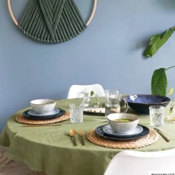 Schaal Toscane - donkerblauw - ø22.8 cm