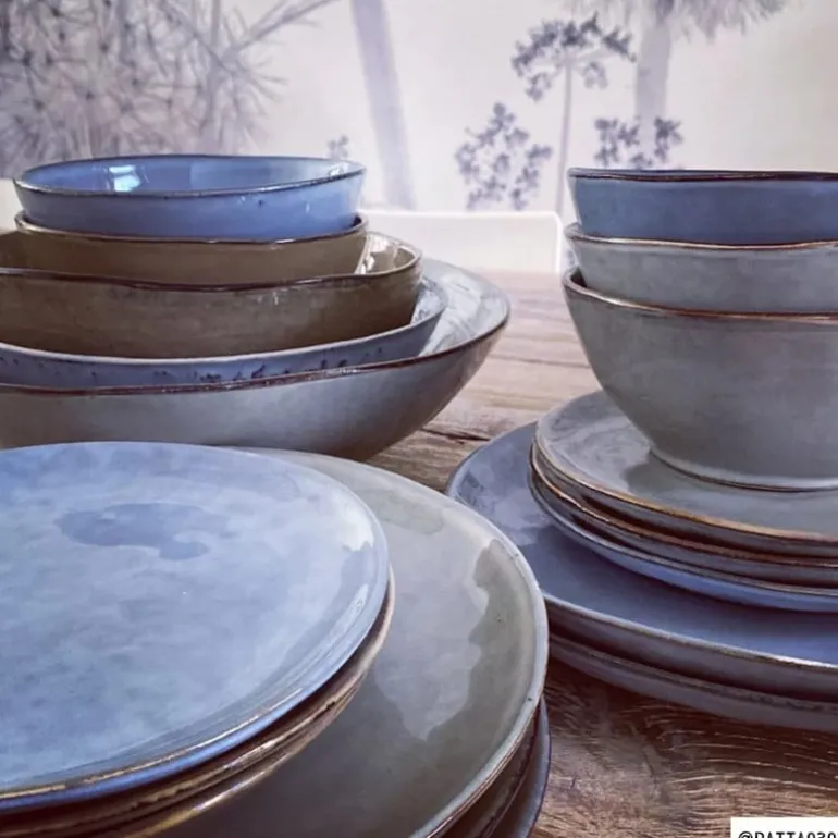 Schaal Toscane - donkerblauw - ø24 cm