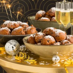 Schaal Toscane - zwart - ø30 cm