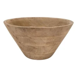 Schaal van mangohout - 26 cm