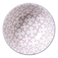 Schaaltje Anna klein - rood/grijs - ø9x4.6 cm