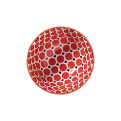 Schaaltje Anne klein - rood/blauw - ø9.2x4.8 cm