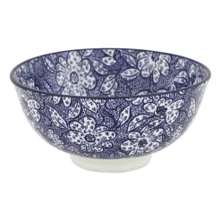 Schaaltje blue print - botanic - ⌀12 cm