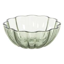 Schaaltje clover klein - groen - ø13x5.5 cm