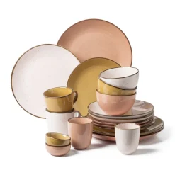 Schaaltje Emma - terra roze - ⌀12x7.5 cm