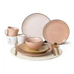 Schaaltje Emma - terra roze - ⌀12x7.5 cm