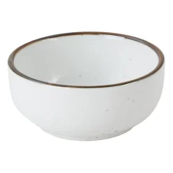 Schaaltje Emma - wit - ø7x3.5 cm