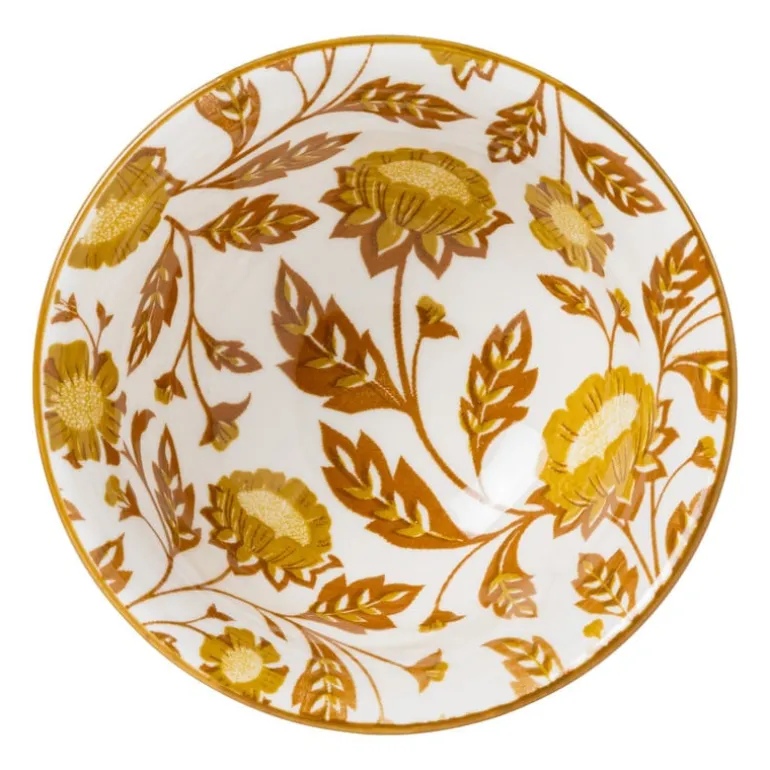 Schaaltje Jona - geel/rood - ø9.2x4.8 cm