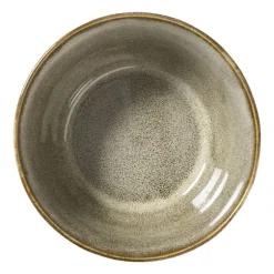 Schaaltje keramiek - bruin - ø7.3x6.1 cm