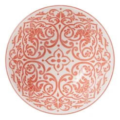 Schaaltje Nora - groen/roze - ø15.8x7.3 cm