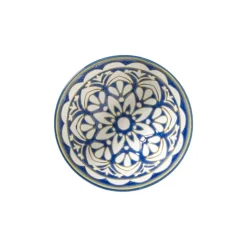 Schaaltje Rene klein - groen/blauw - ø9.2x4.8 cm