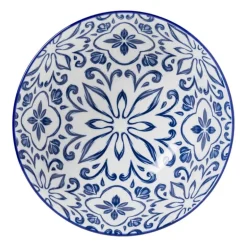 Schaaltje Sen - blauw/geel - ø15.8x7.3 cm