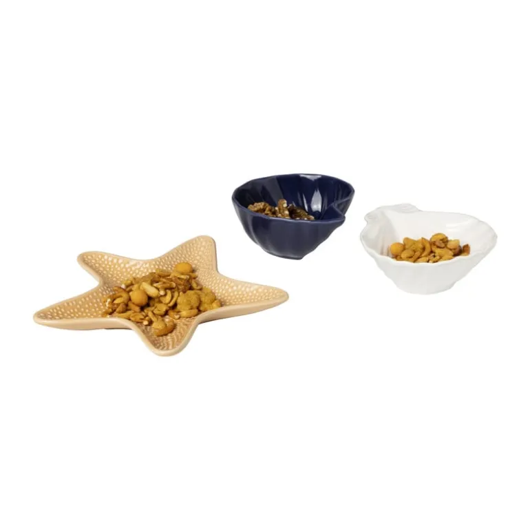 Schaaltje zeeslak - blauw - 4.8x11.6x12 cm