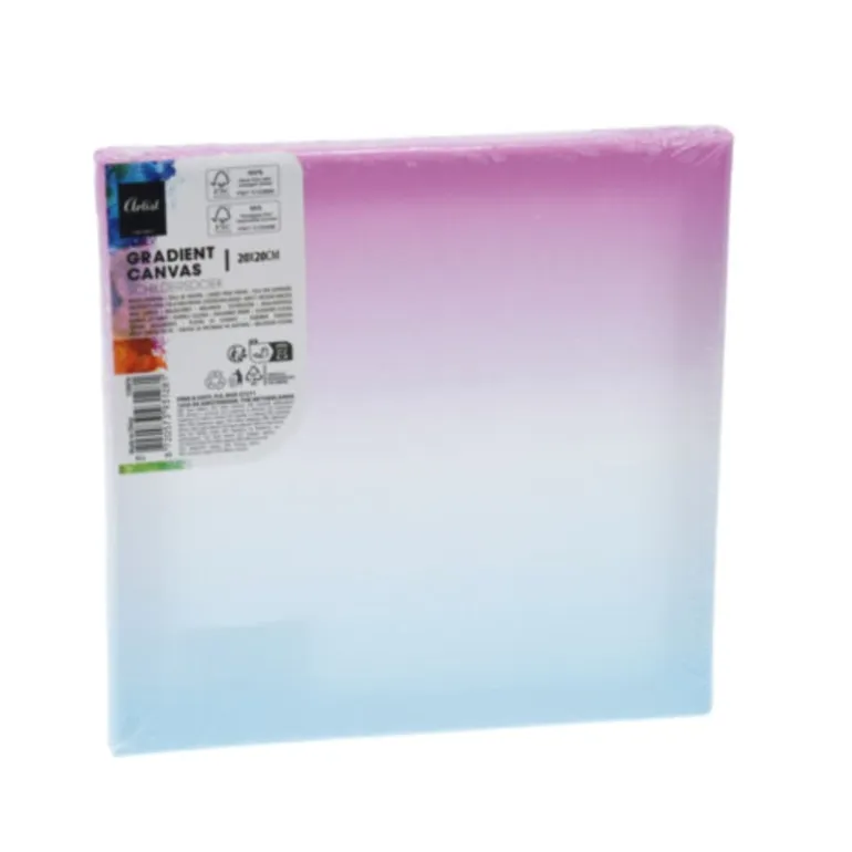 Schildersdoek - diverse varianten - 20x20 cm