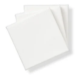 Schildersdoek canvas - 10x10 cm - set van 3