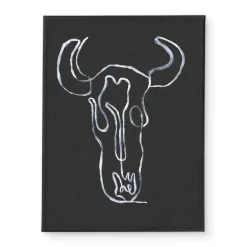 Schildersdoek zwart - 30x40 cm