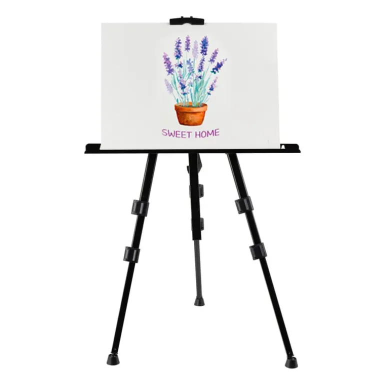 Schildersezel in tas - metaal