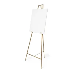 Schildersezel voor welkomstbord - goud - 146.7 cm